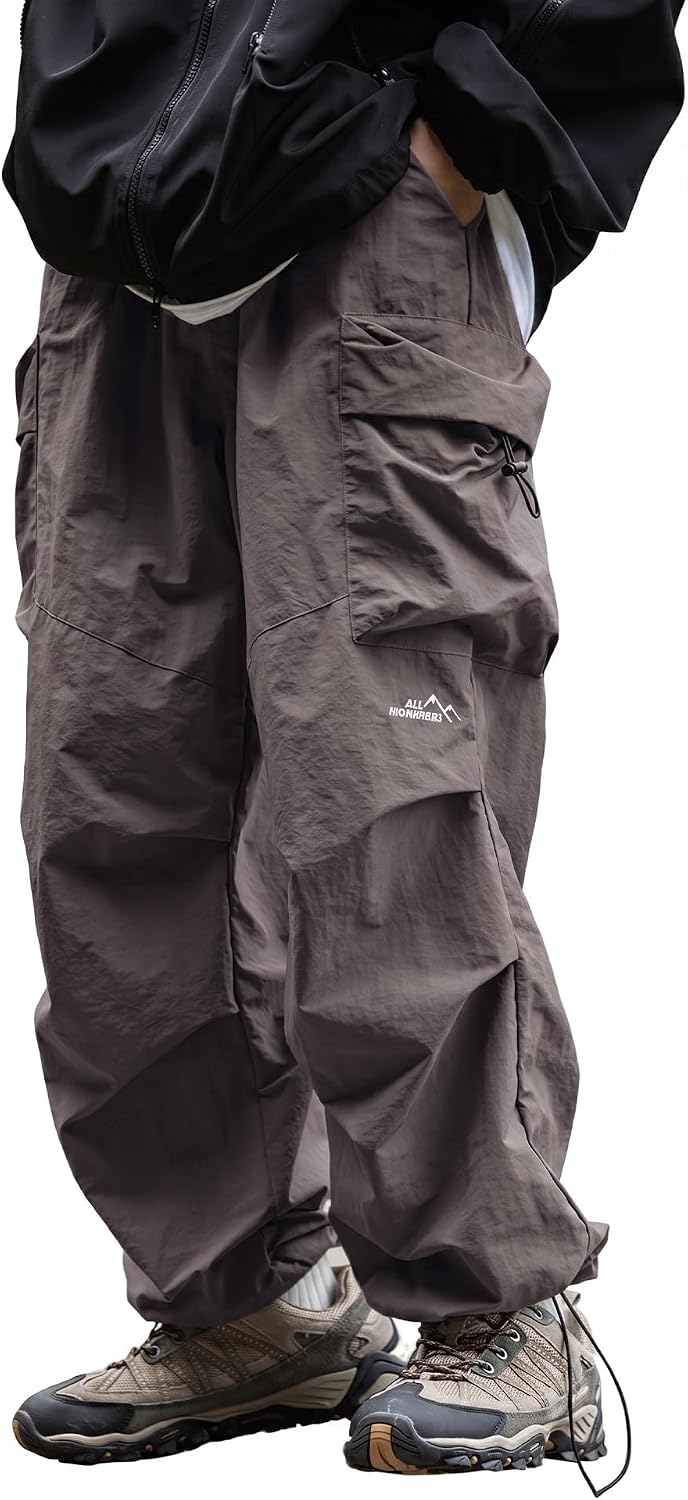 Detalle de Icymay Mens Hiking Pants, Water-Resistant Lightweight Cargo Trousers