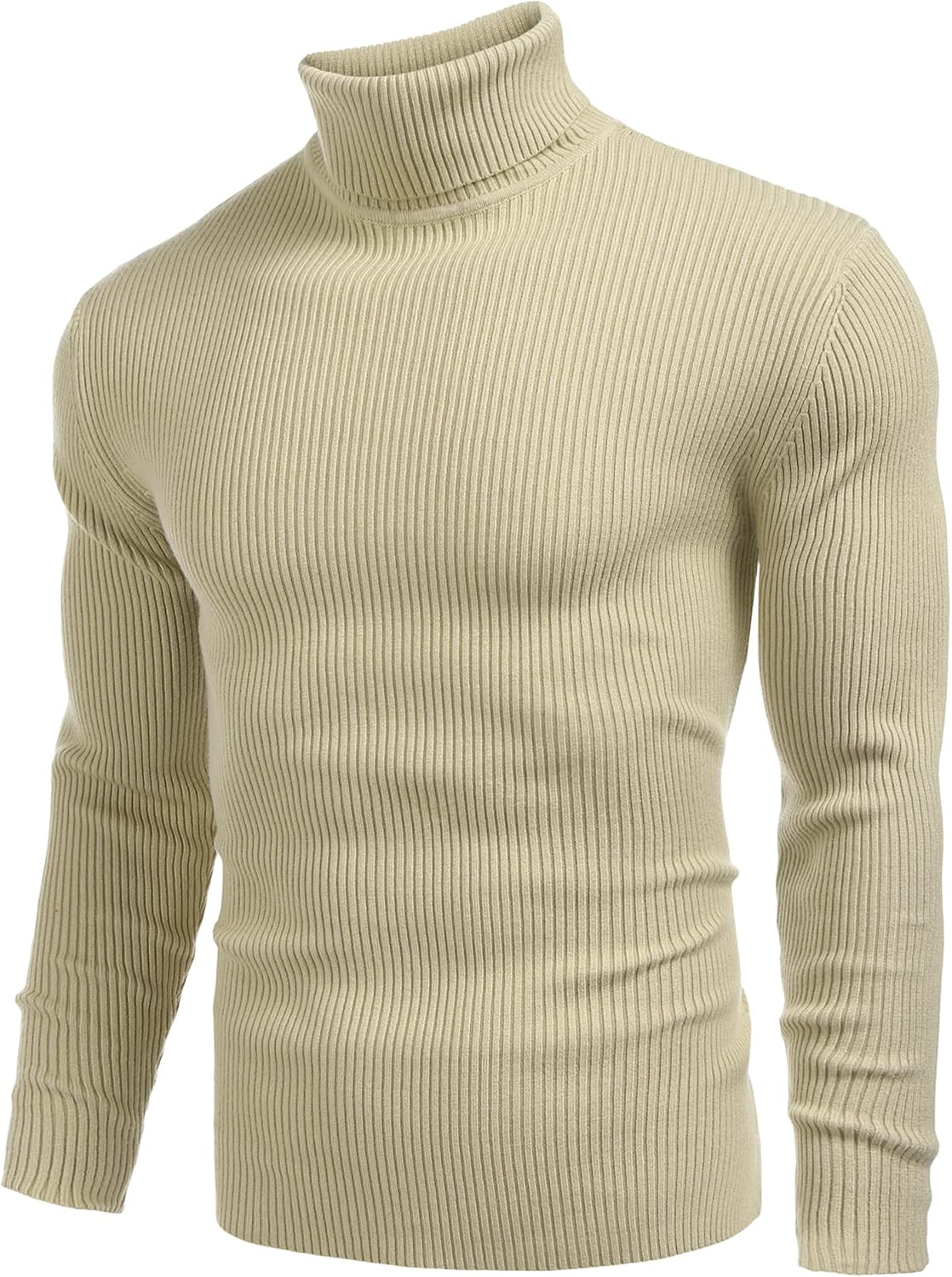 Thumbnail 3 de COOFANDY Rollkragenpullover Slim Fit