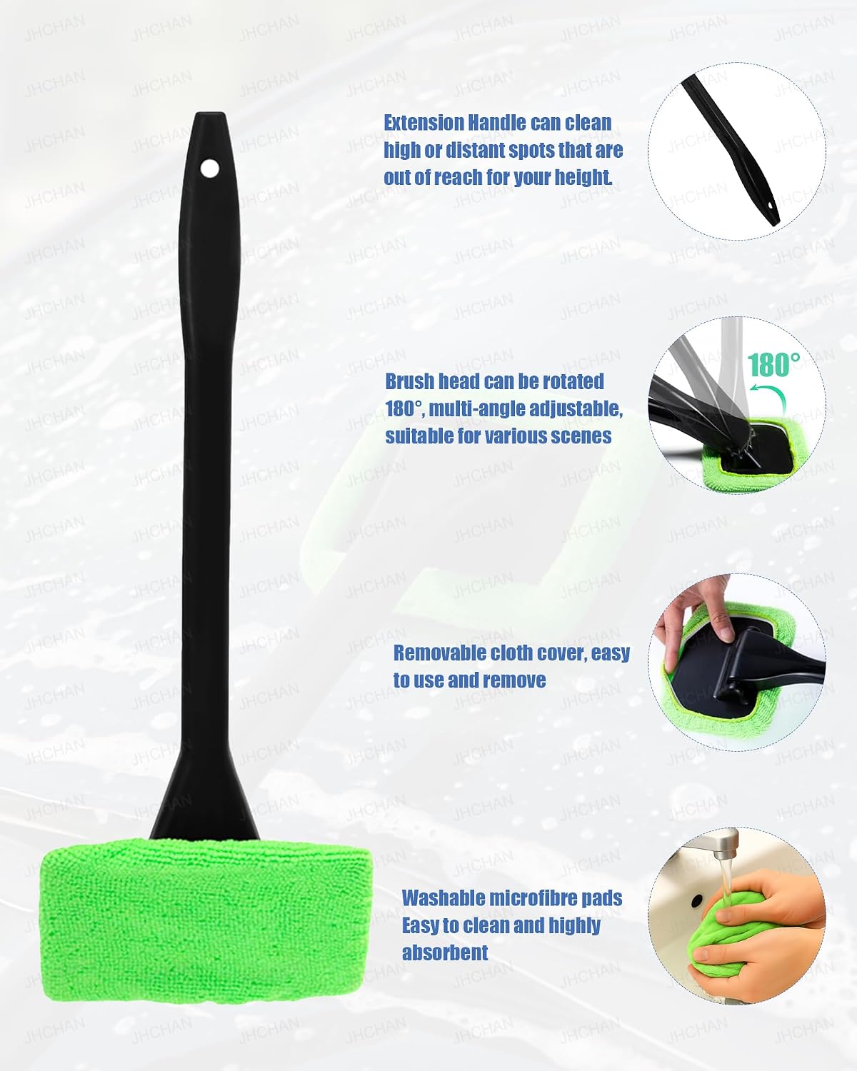 Thumbnail 5 de JHCHAN Car Windscreen Cleaner Inside Tool