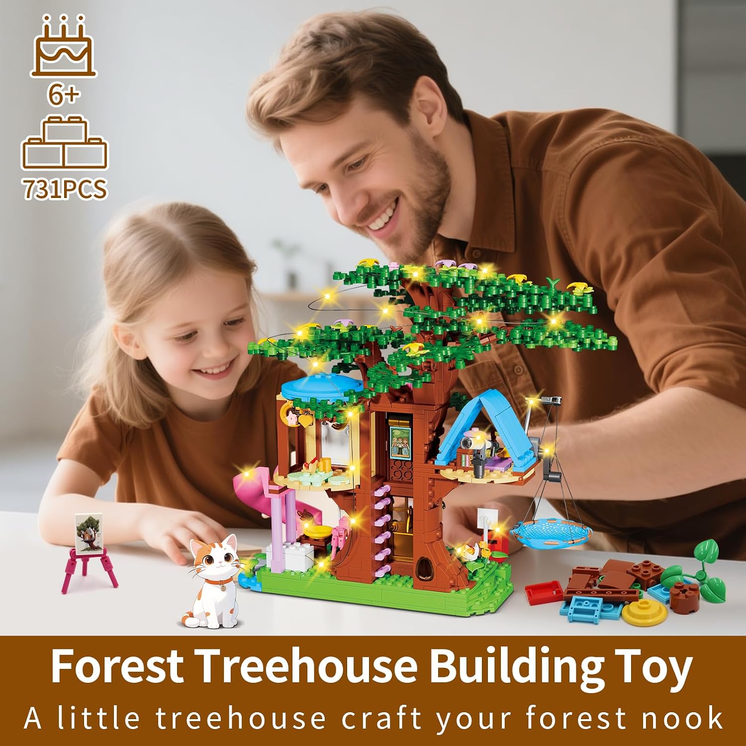 Detalle 2 de Baumhaus Bauset Friends 731PCS
