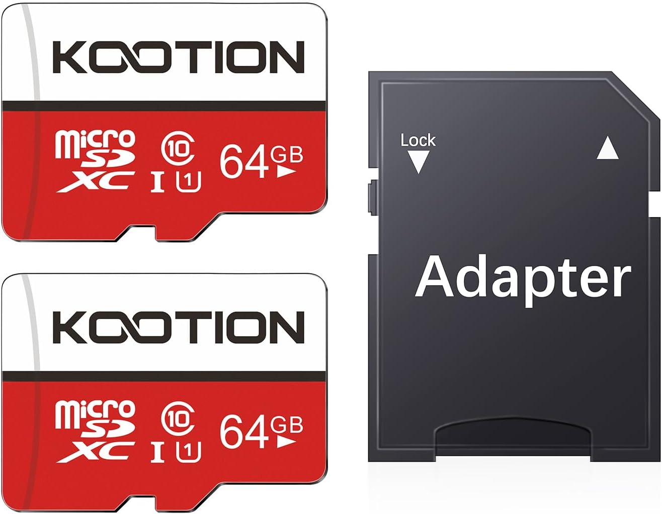 Thumbnail 4 de KOOTION 64GB Micro SDXC Card – UHS‑I U1 Class 10, 80/20 MB/s, for GoPro, Drones and More