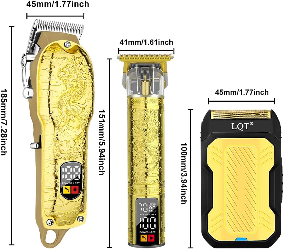 Thumbnail 1 de LQT LQT300j Cordless Hair Clippers and Trimmer Set with LED Display