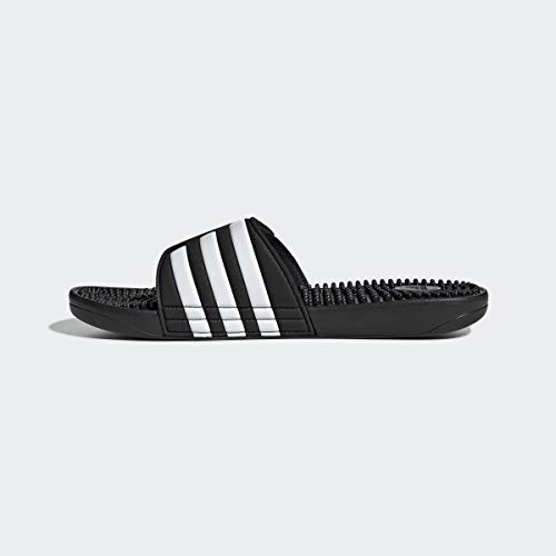 Detalle de adidas Mixte Adissage Slides Slipper – Core Black / Cloud White, 39 EU