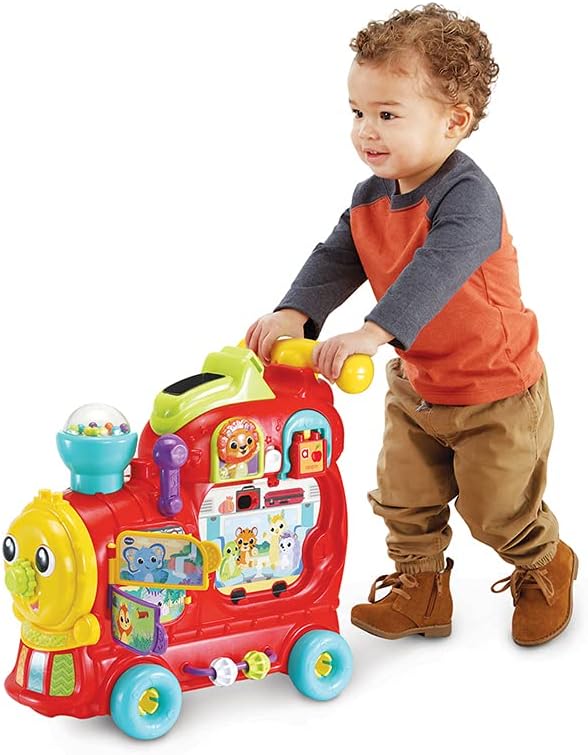 Detalle 1 de VTech Maxiloco Mon Trotti Train 7 en 1