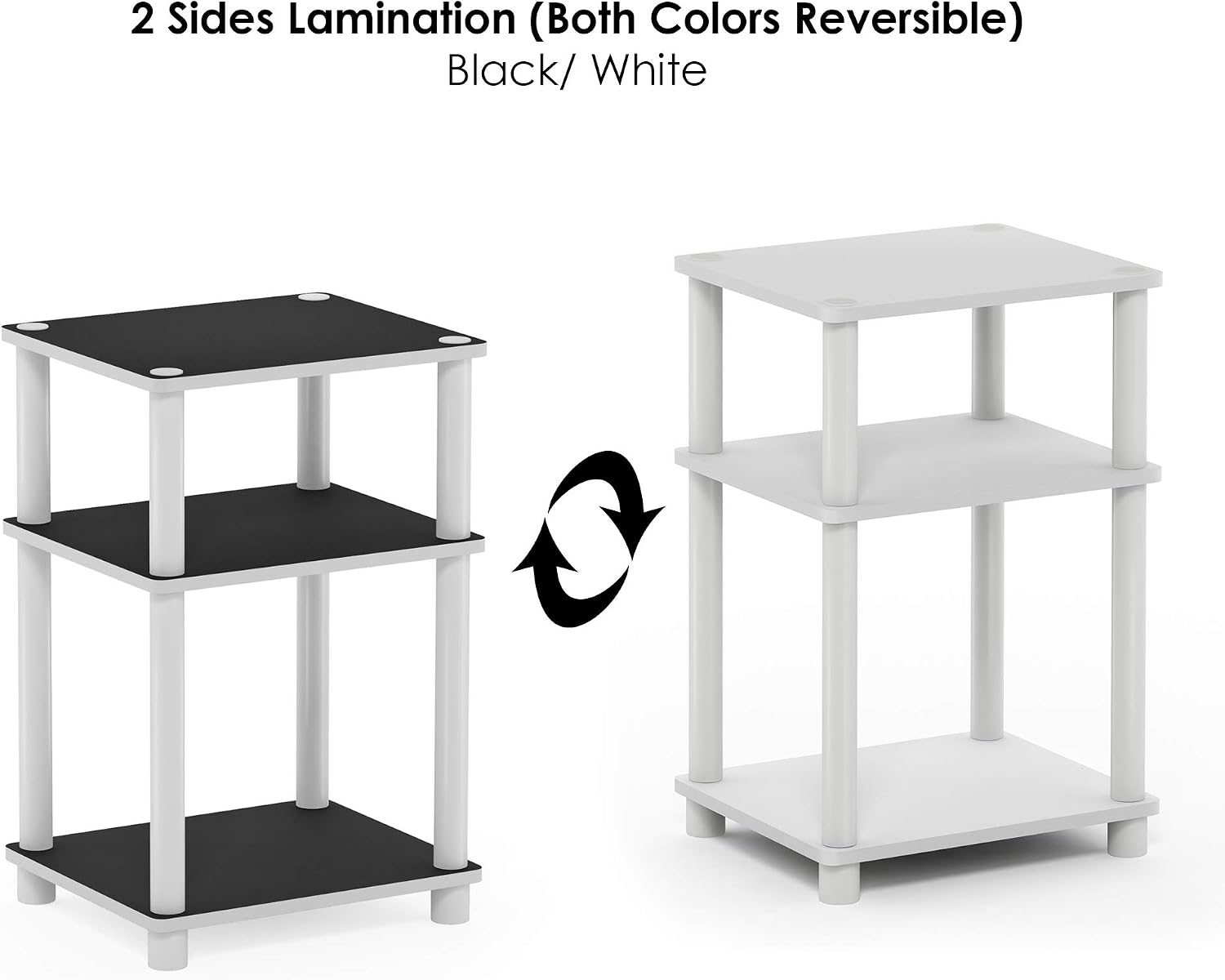 Detalle 2 de Furinno Side Table 3-Tier