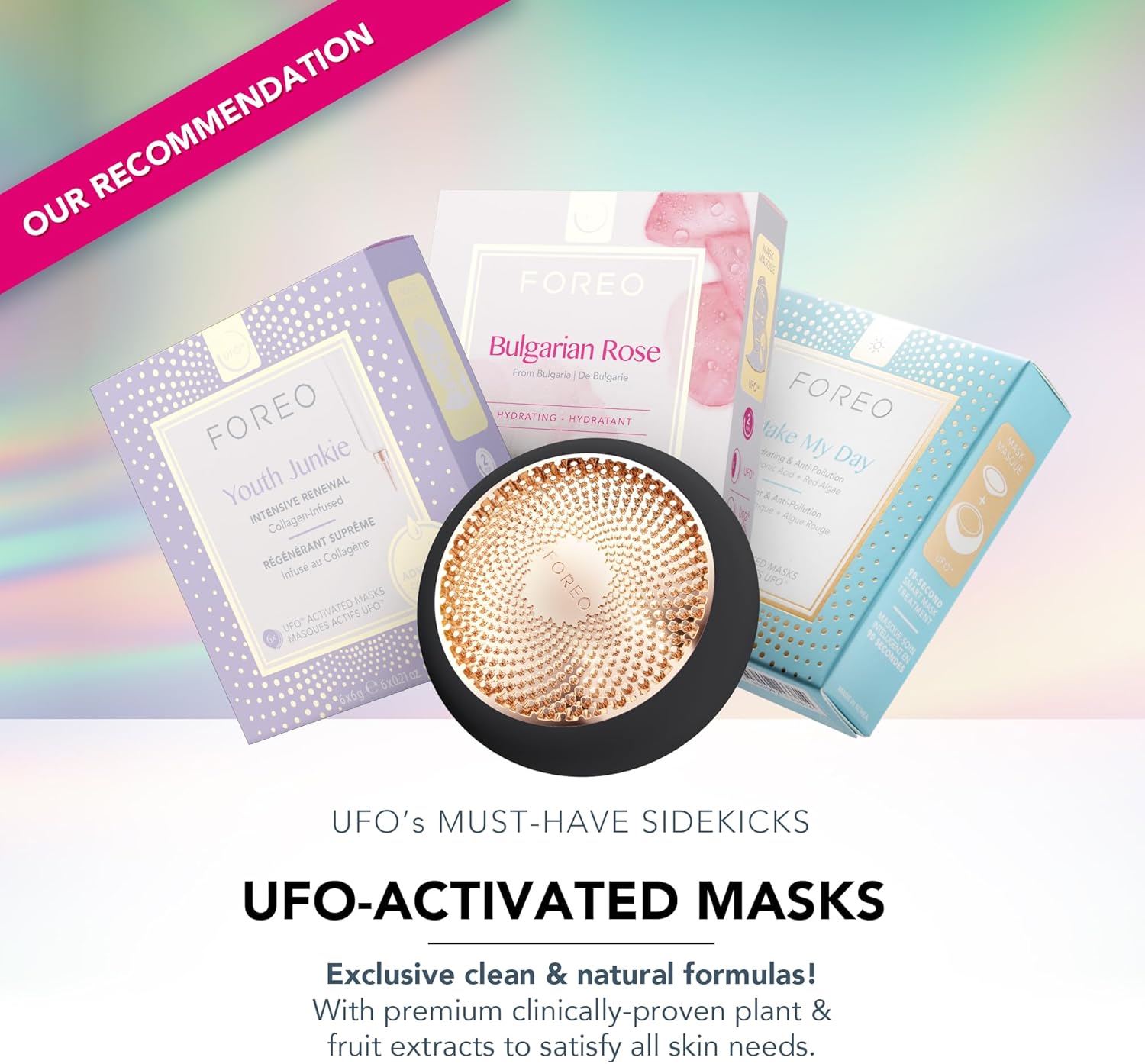 Thumbnail 3 de FOREO UFO 3 Deep Moisturizing 5-in-1 Gesichtsspa mit rotem Licht, Wärme & Kühlung