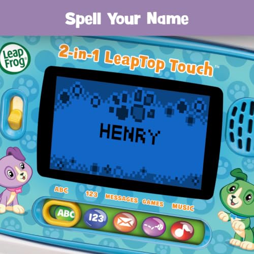 Detalle 2 de LeapFrog 2-in-1 LeapTop Touch: A 2-in-1 Learning Laptop for Early Readers