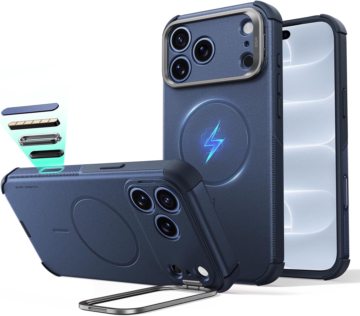 Detalle de ESR iPhone 17 Pro Max Case 7X drop protection