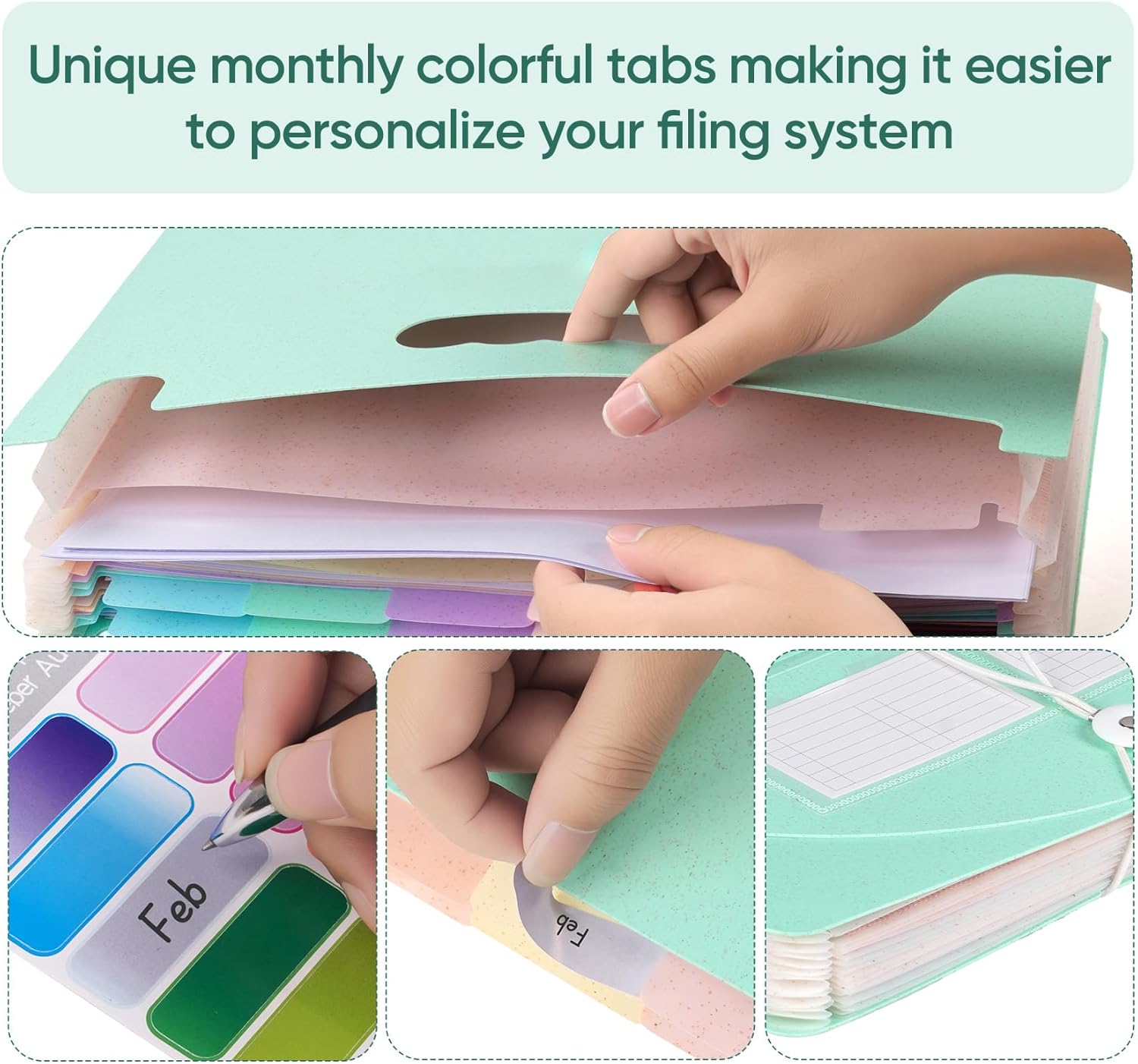 Thumbnail 5 de Agoer Trieur A4 13 compartiments 35,5 cm 📁