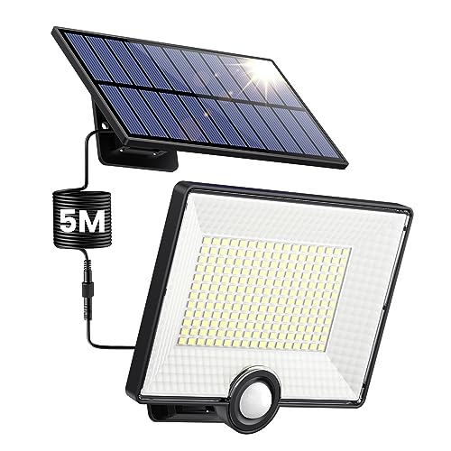 Detalle de Pxwaxpy Luz Solar Exterior 204LED/2000LM con Sensor de Movimiento y IP65