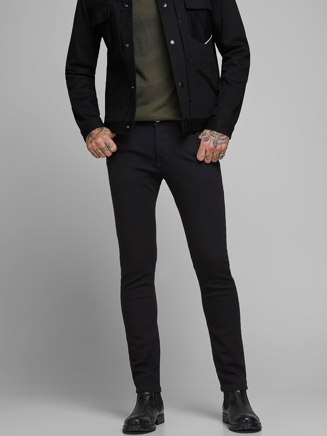 Detalle de JACK & JONES JJIGLENN JJORIGINAL CB 816 NOOS Slim Fit Jeans – Herren, Slim Fit