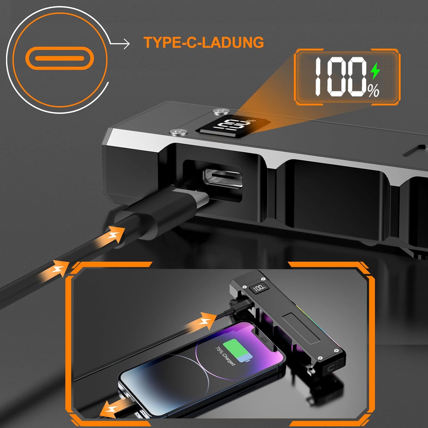 Thumbnail 4 de Relybo FP110 Torcia LED 1.000.000 lumen 🔦