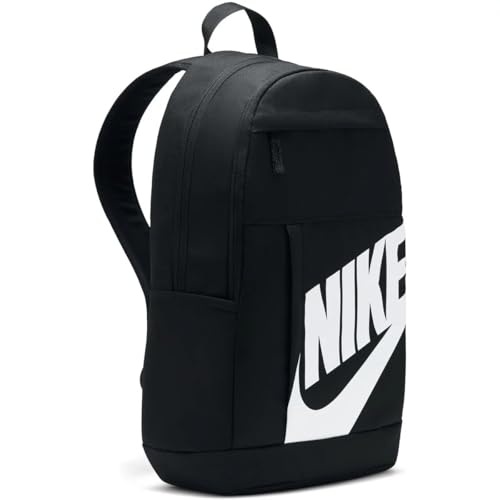 Detalle de Nike DD0559 Elemental Sports Backpack – Unisex, Black/Black/White, One Size