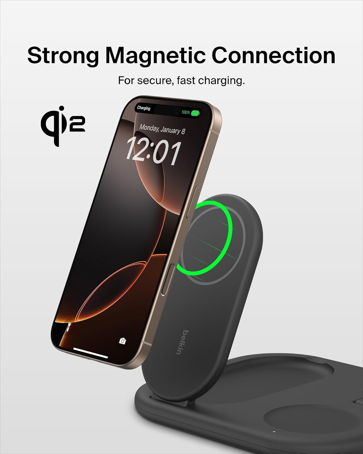 Thumbnail 3 de Belkin 3-in-1 MagSafe Charger Foldable Qi2