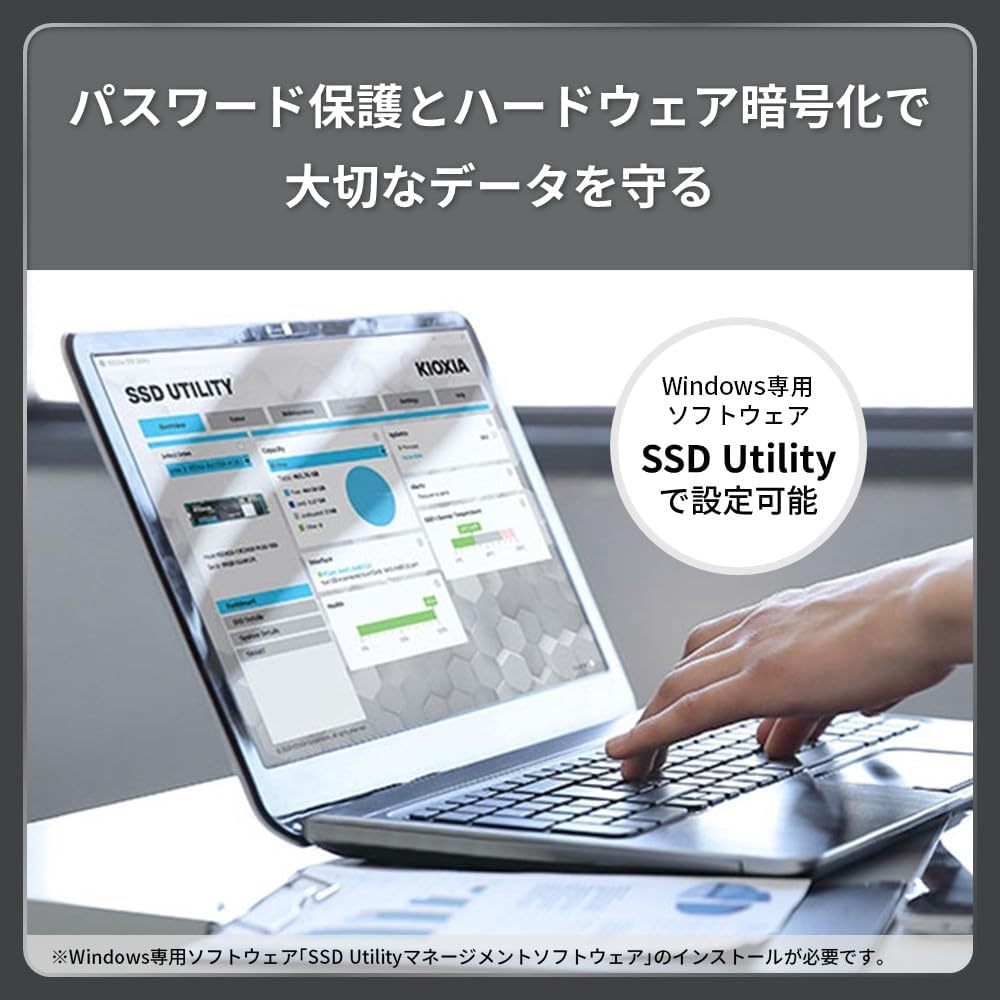 Detalle 2 de KIOXIA SSD-PKP500U3G2BR ポータブルSSD 500GB USB 3.2 Gen2・読込/書込最大約1,050MB/s