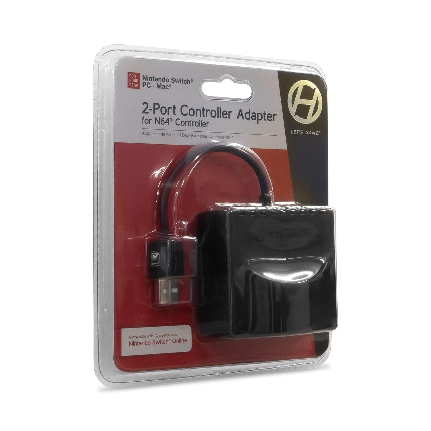 Detalle 2 de Hyperkin 2-Port Controller Adapter for N64 / Nintendo Switch / PC