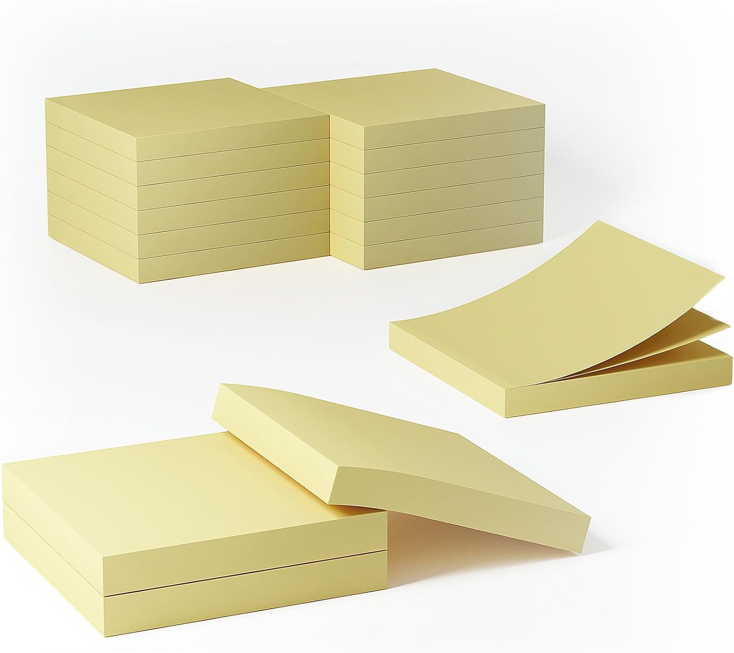 Detalle de 36er Pack gelbe Haftnotizen Classics (50 x 38 mm), selbstklebend, 80 Blatt je Pad