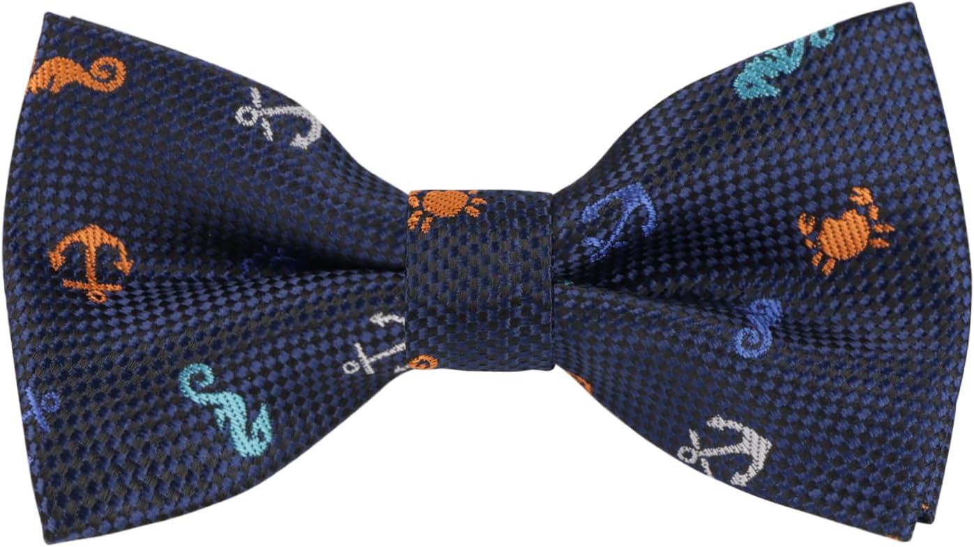 Thumbnail 6 de Alizeal Boys Pre-tied Bow Tie Novelty Adjustable Bow Tie for Birthday, Wedding, Party and Prom
