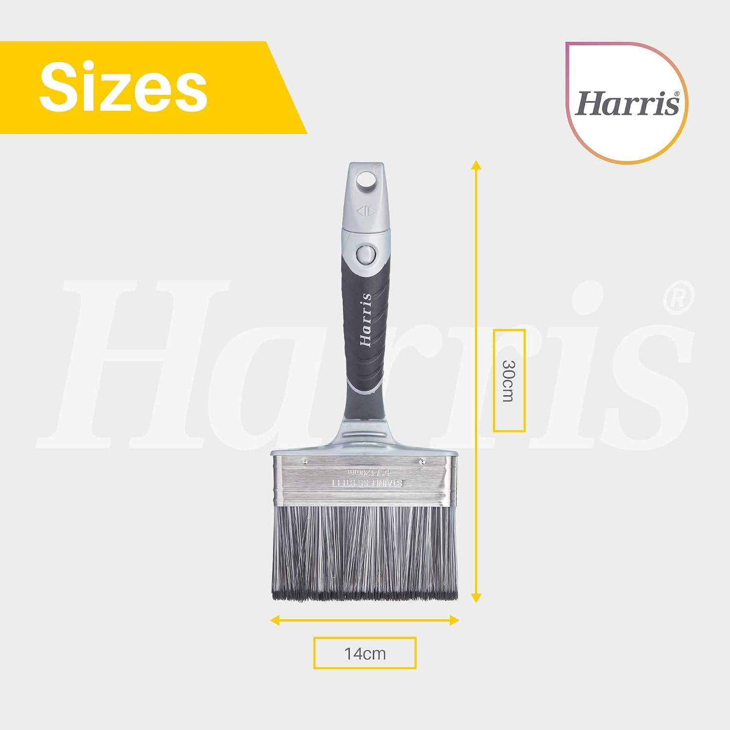 Thumbnail 4 de Harris Ultimate Masonry Brush murverkspensel 120 mm med svanhals