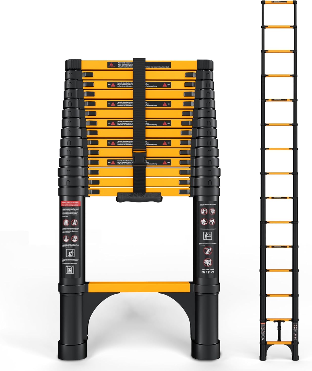 Thumbnail 6 de SINMEIRUN Telescoping Ladder 20.3 ft