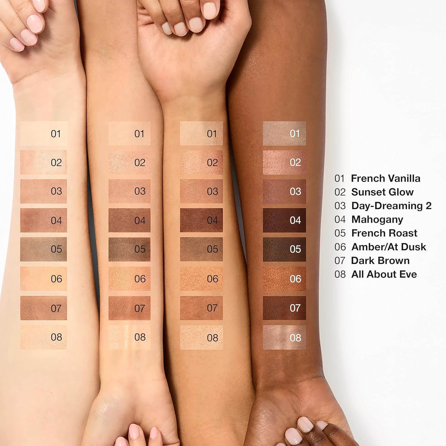 Detalle 2 de Clinique All About Shadow Palette 8 Silk