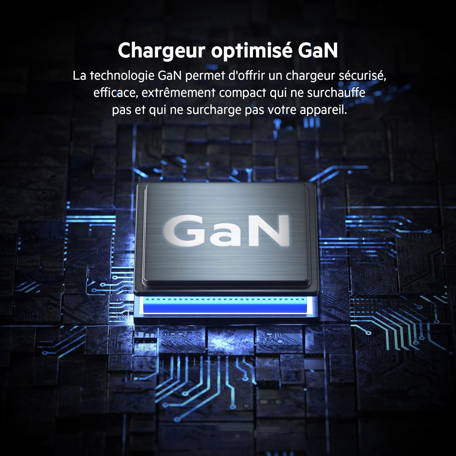 Thumbnail 1 de Belkin chargeur secteur double port USB‑C 65 W GaN (Power Delivery 3.0, câble USB‑C vers USB‑C inclus)