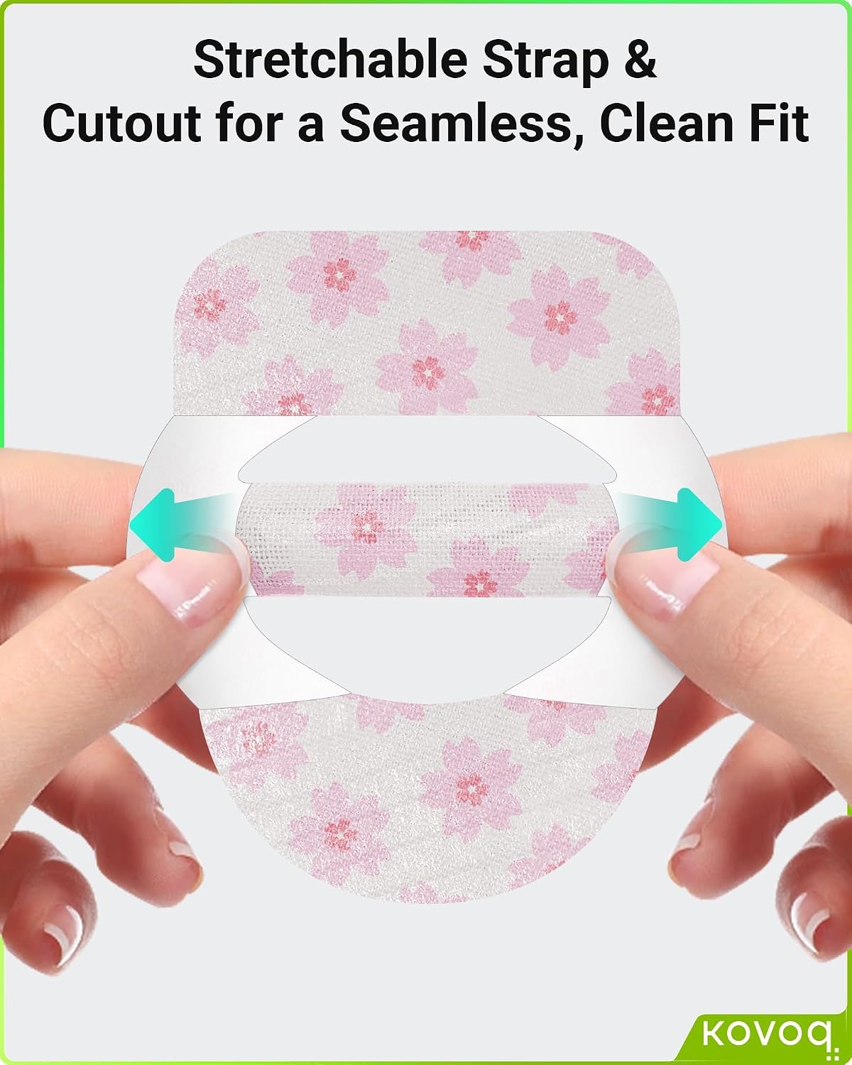 Detalle de KOVOQ Omnipod 5 Flower Overpatches, 16-Pack Waterproof Adhesive Patches