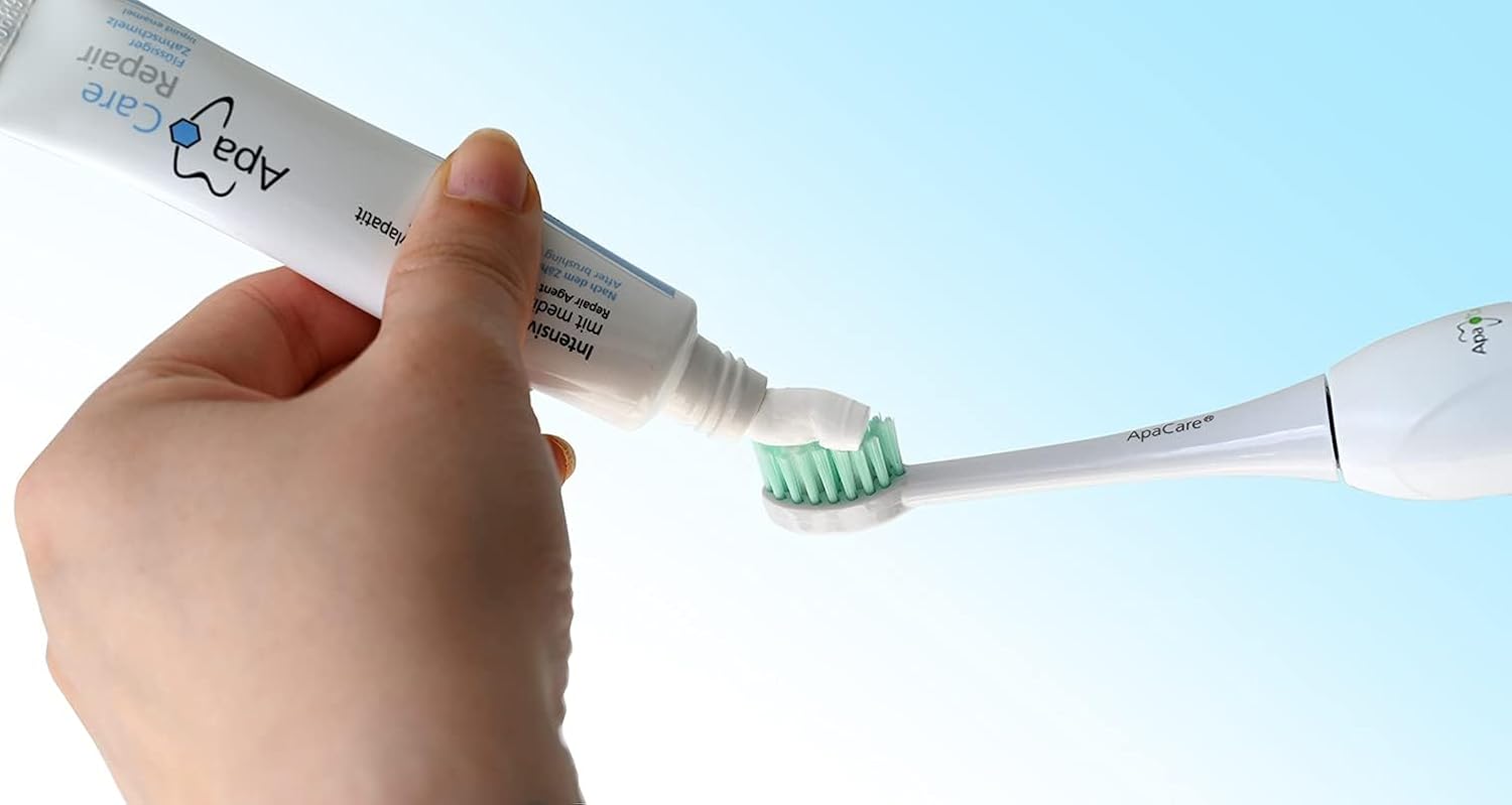 Thumbnail 5 de ApaCare Repair 2 Tuben – Flüssige Zahnschmelzpaste mit Hydroxylapatit (2 x 30 ml) für empfindliche Zähne