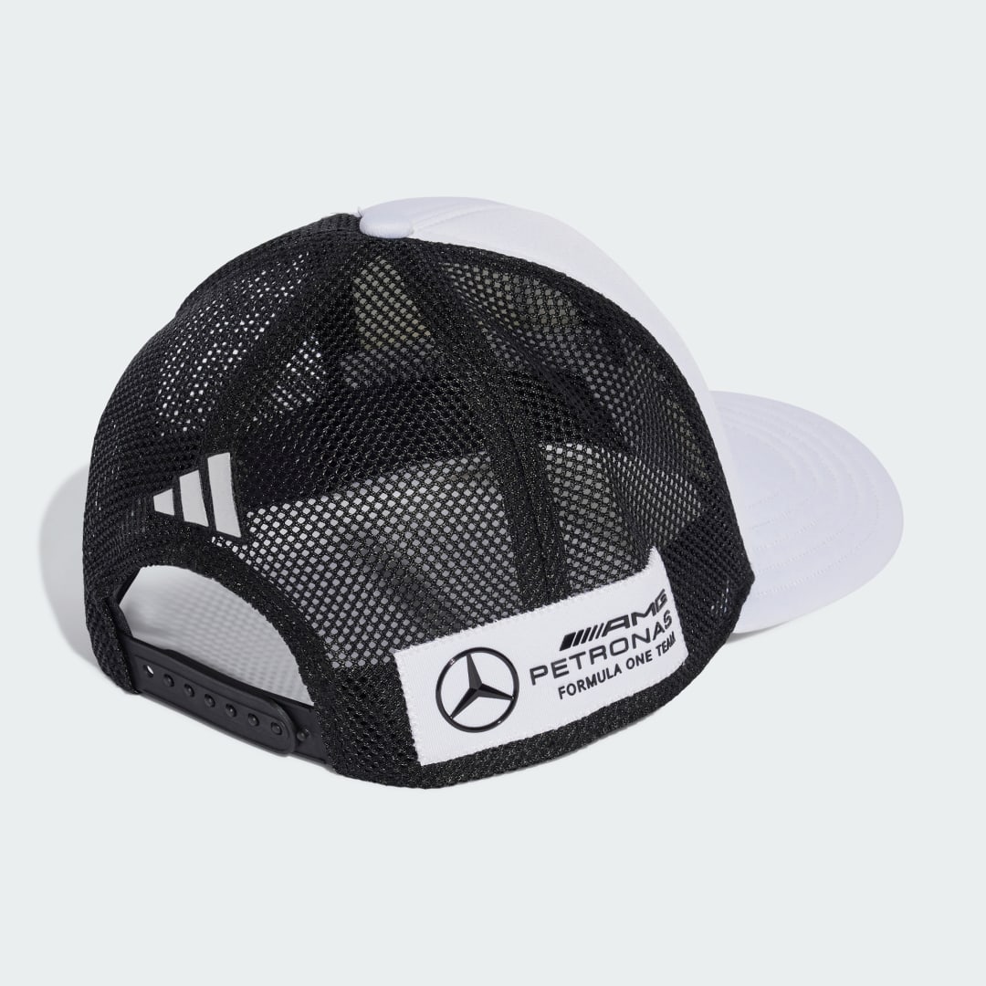 Detalle 2 de Gorra Mercedes - AMG Petronas Formula One Team Snapback Star Trucker de Adidas