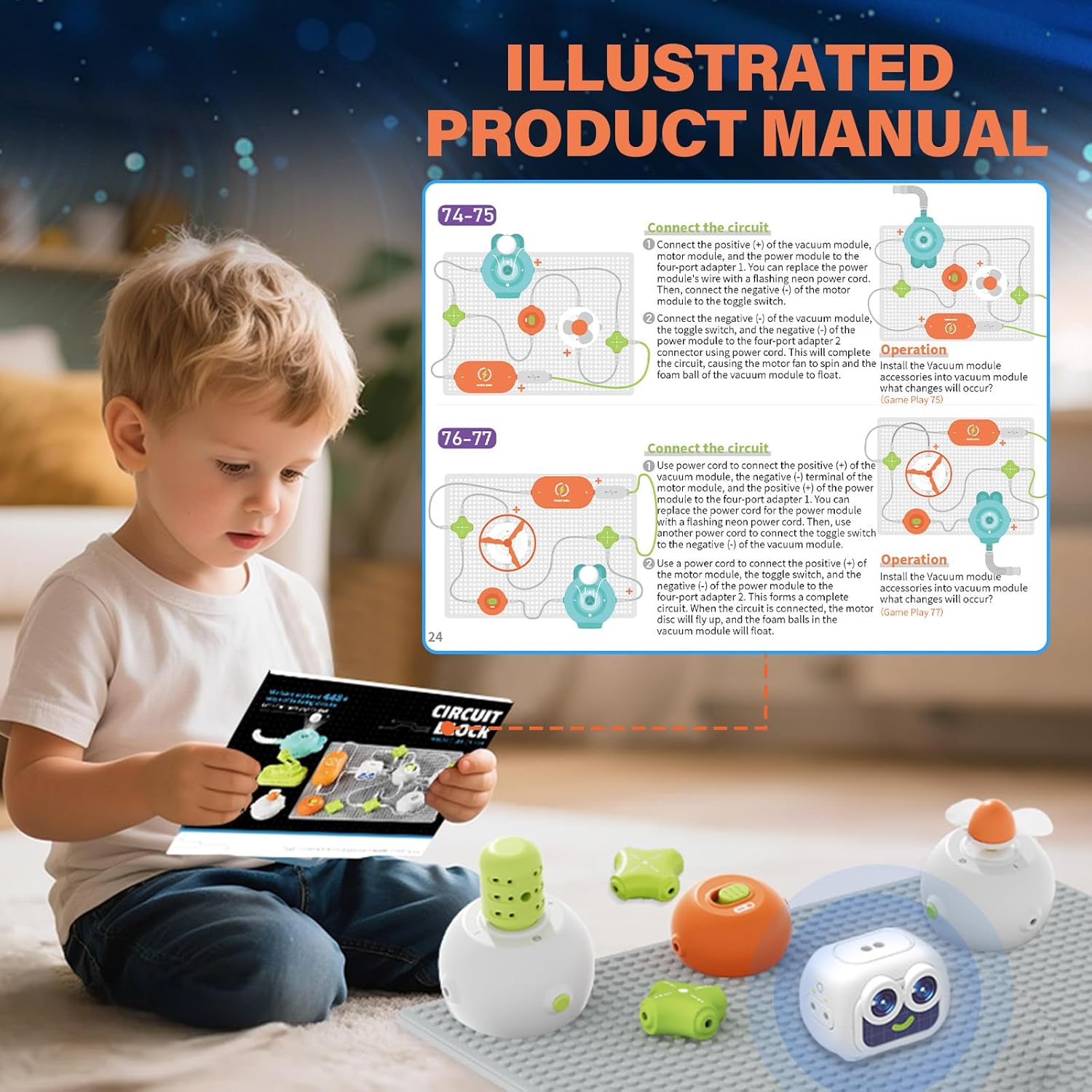 Thumbnail 5 de Science Kits for Kids 448+ Projects STEM Kit 🔬