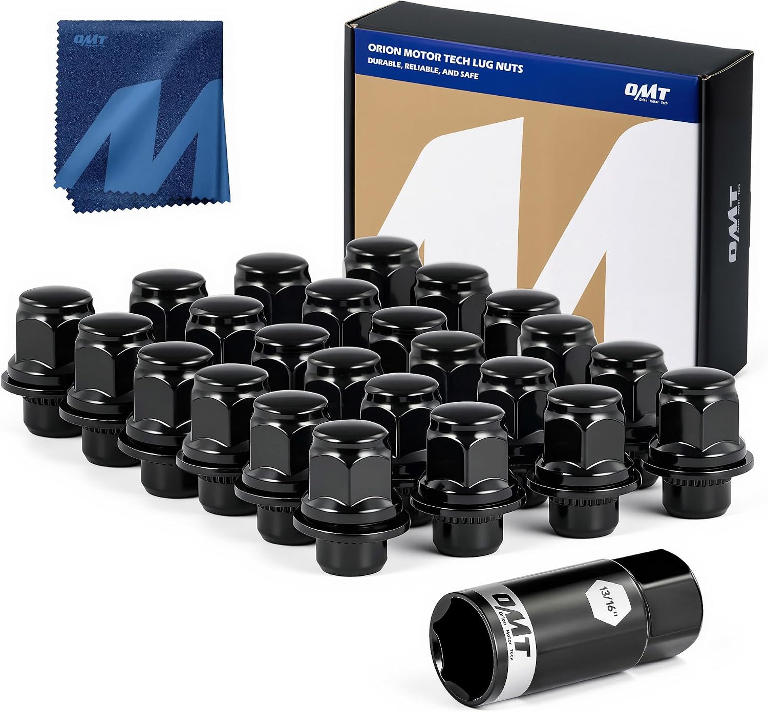 Detalle de Orion Motor Tech M12x1.5 Lug Nuts 24