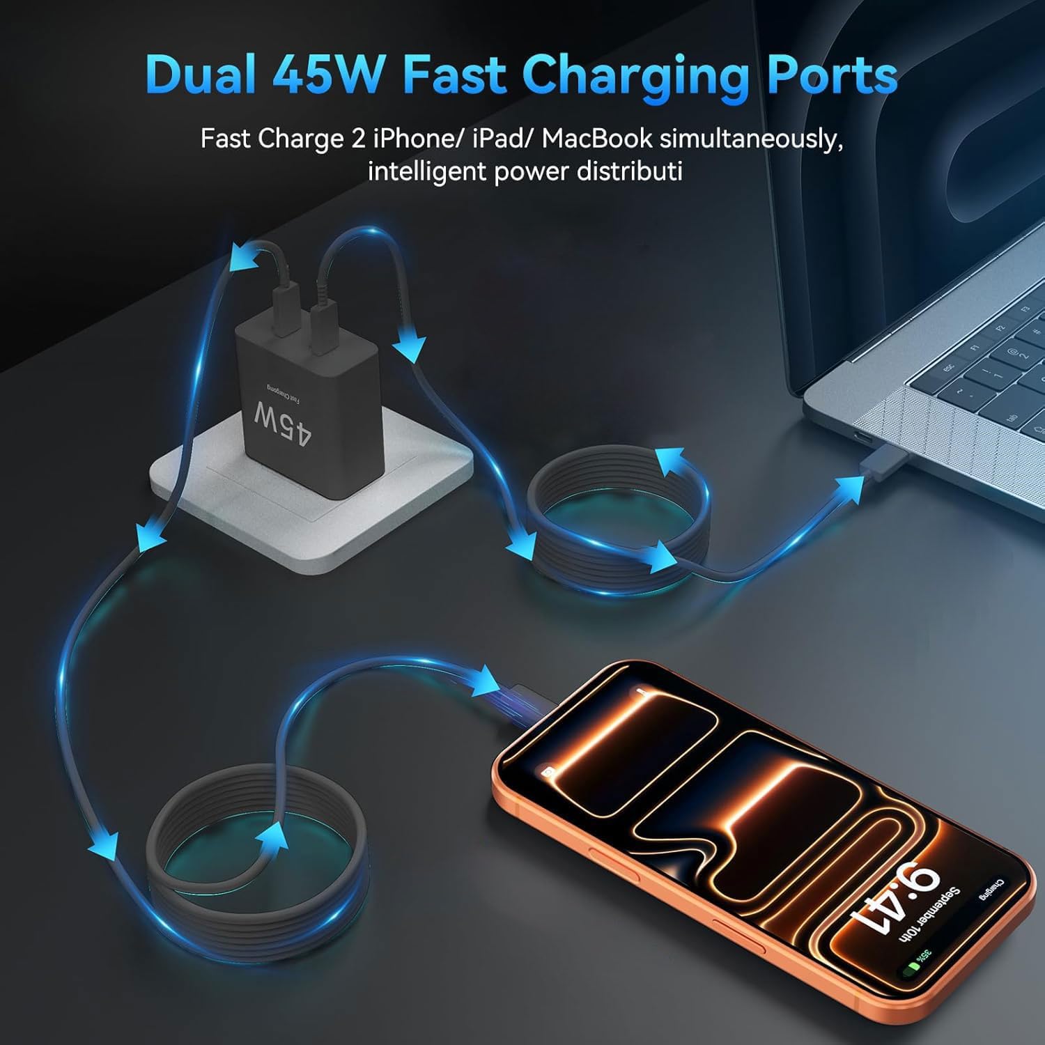 Detalle de USB-C Wall Charger 45W