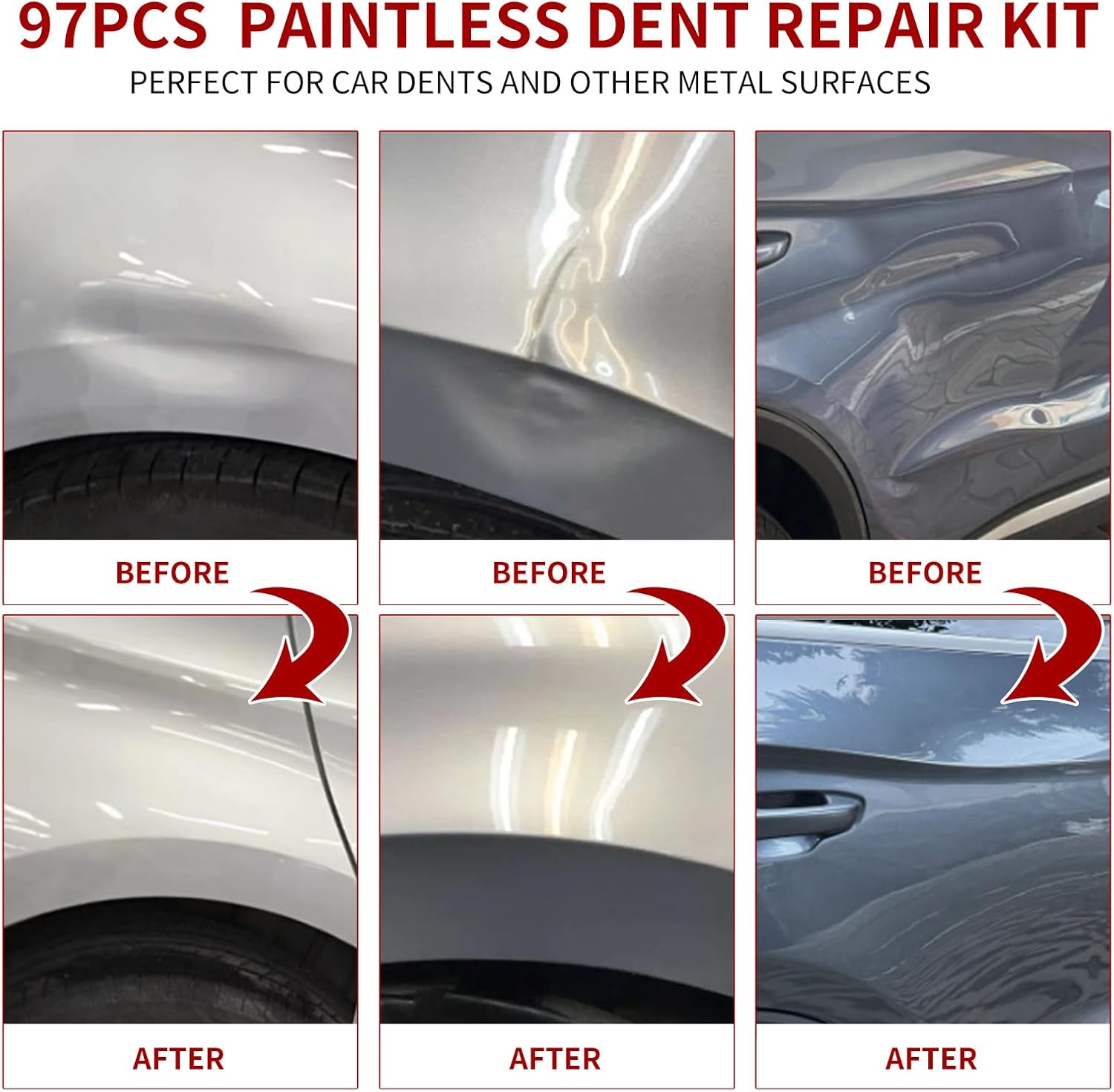 Detalle de 97pcs Dent Puller Kit for Car Dent Repair