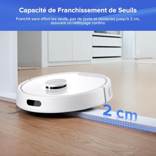 Thumbnail 5 de roborock Q7 L5+ Robot Aspirateur Laveur avec Station – 8000 Pa d’aspiration, navigation LiDAR et station autonvidante