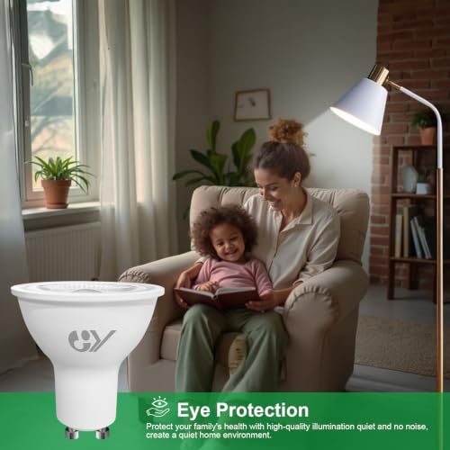 Thumbnail 8 de Bombilla LED GU10 4W GY (equivalente 60W) – Luz blanca neutra 4000K, 720 lúmenes, ángulo 110°, pack de 6