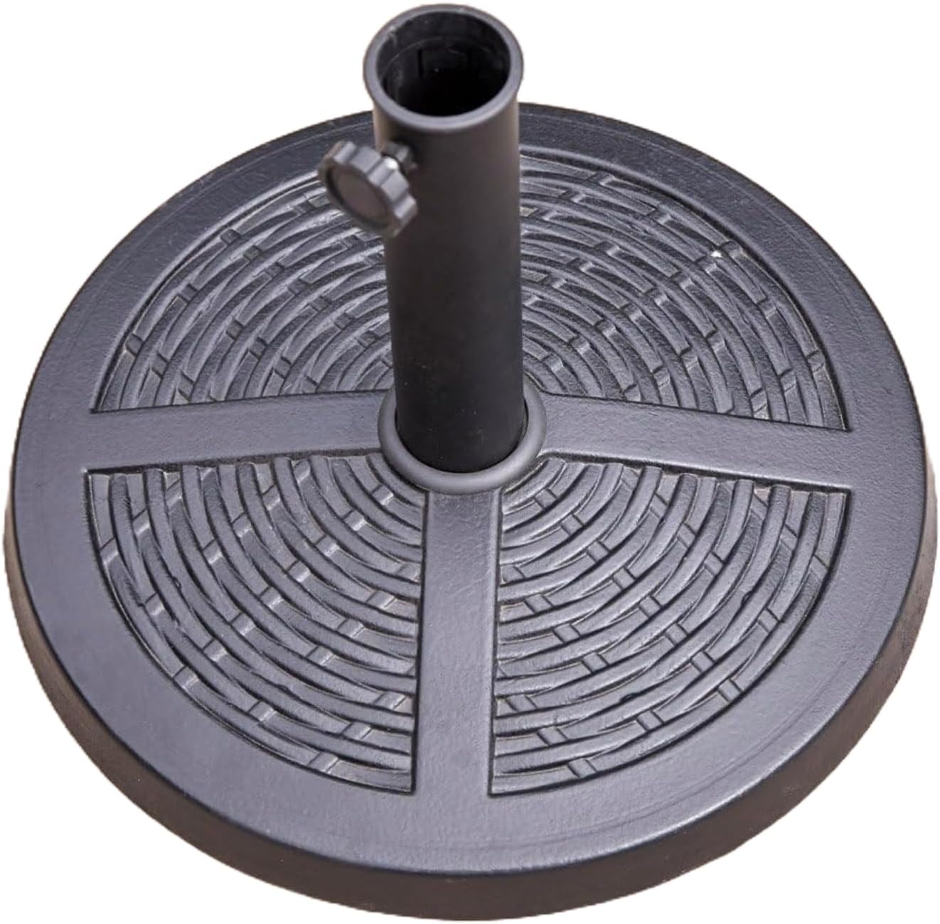 Detalle de SHATCHI 13 Litre Fillable Parasol Base Stand for 35-48 mm Garden Umbrella Poles