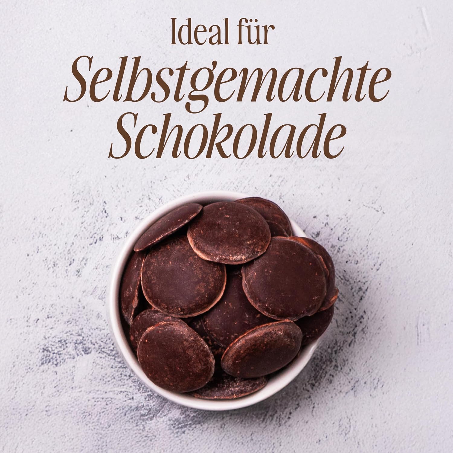 Detalle 2 de Sevenhills Wholefoods Kakaomasse Bio 500 g – ungesüßt, vielseitig einsetzbar zum Backen, Likör und heiße Schokolade