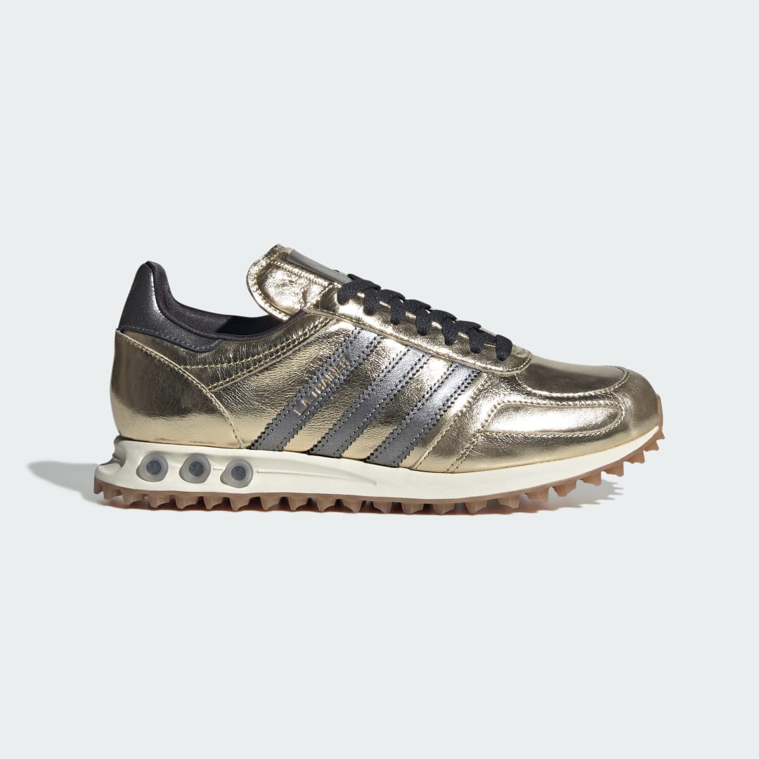 Detalle de ZAPATILLA LA TRAINER OG de Adidas – color Oro