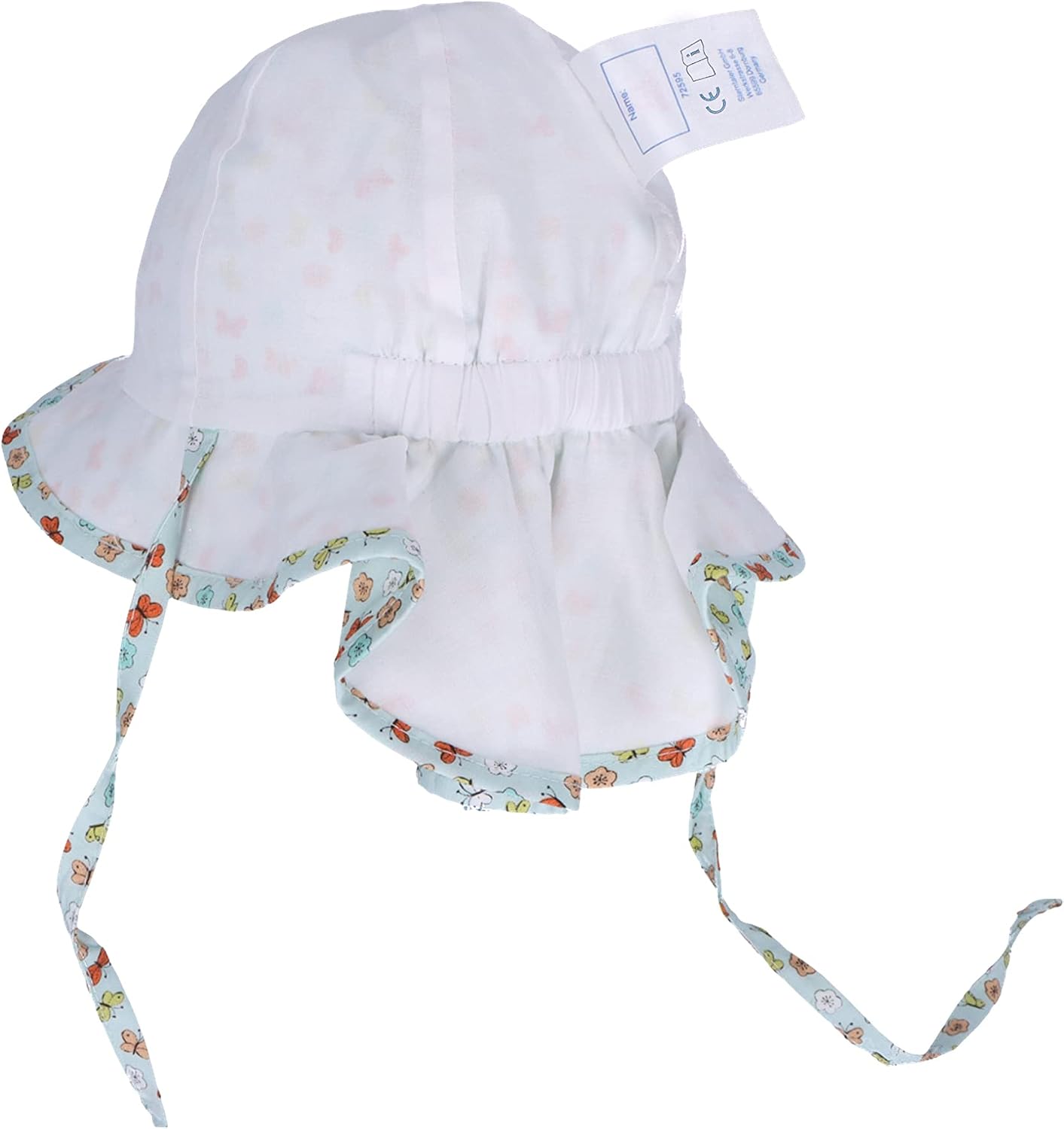 Thumbnail 4 de Sterntaler Unisex Kinder Sonnenhut mit Schmetterlingen – UV-Schutz, hellgrün, Größe 47