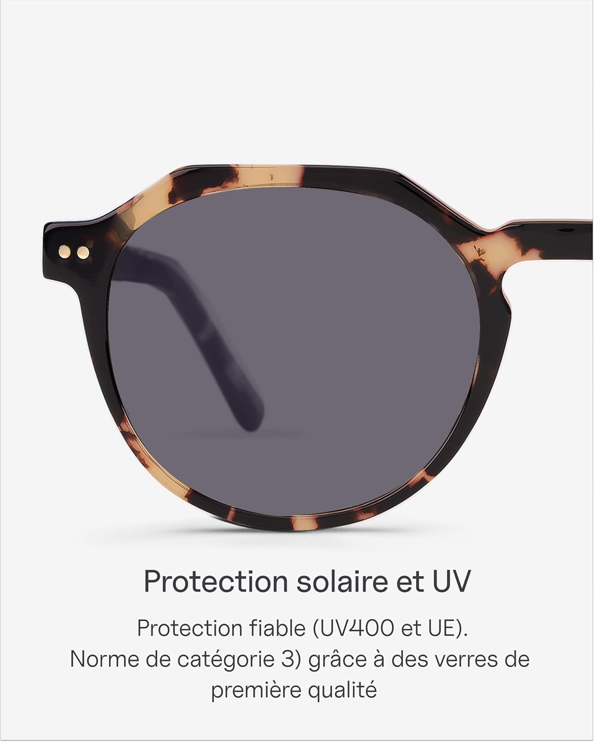 Thumbnail 1 de Kapten & Son Lunettes de soleil Manille – Modèle unisexe avec protection UV, forme ronde