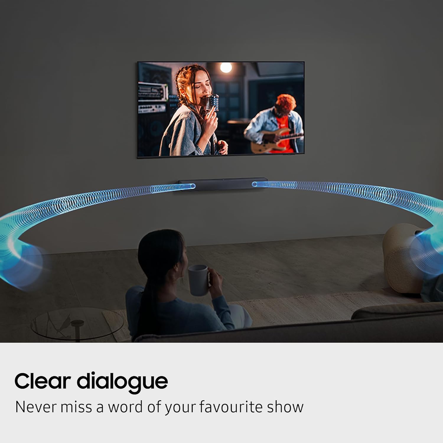 Detalle de Samsung B46CF 2.1ch B-series Soundbar with Subwoofer (2025)