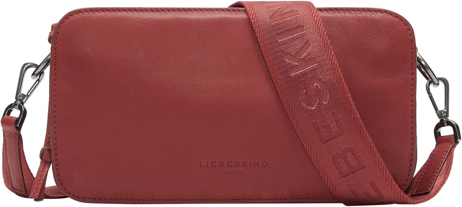 Detalle de LIEBESKIND Berlin Clarice M: Crossbody-Bag aus Leder für Damen mit verstellbarem Schultergurt