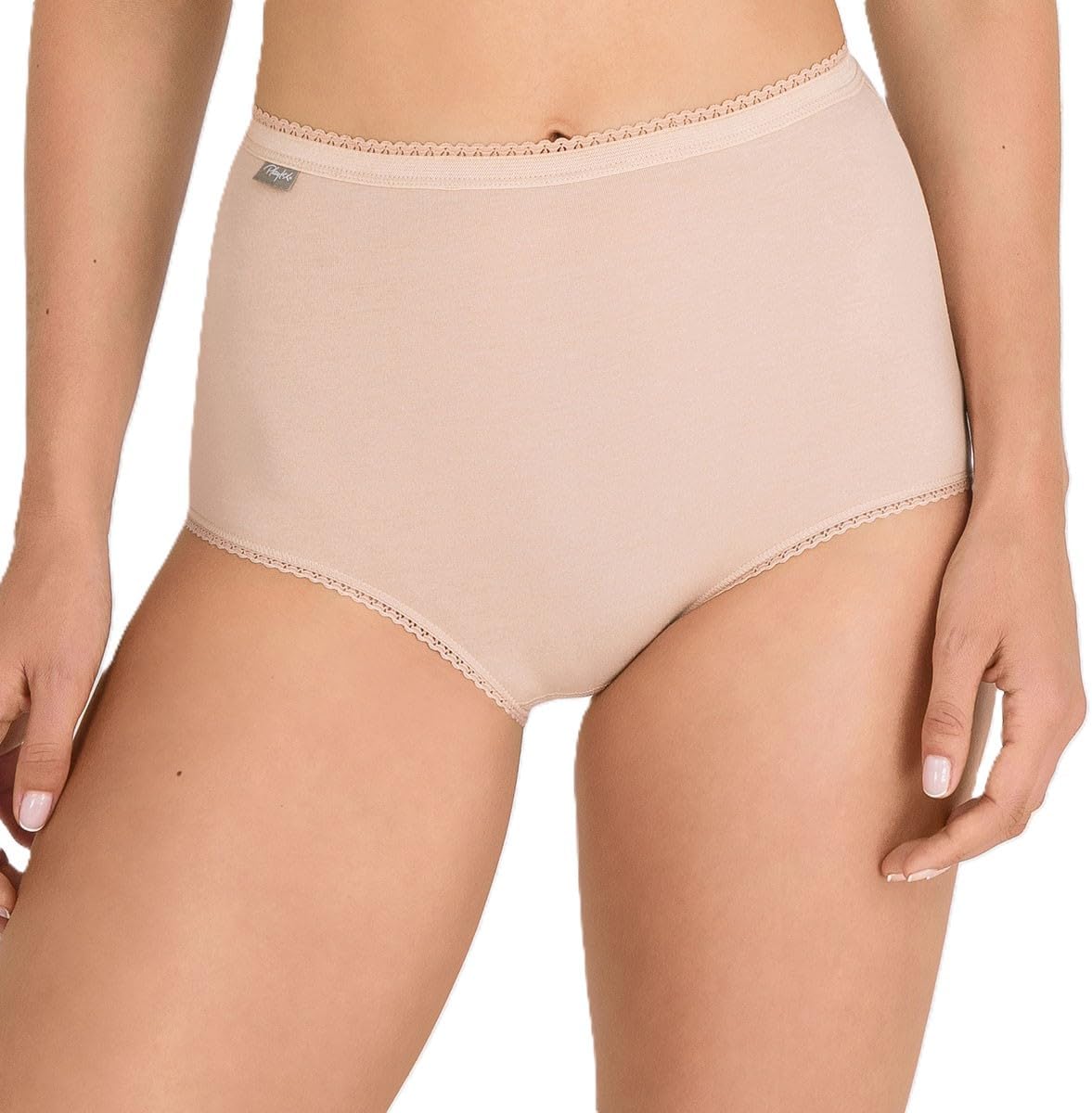 Thumbnail 1 de Playtex Lot de Culottes Maxi Coton Stretch Femme x6 – confort quotidien et finition So White