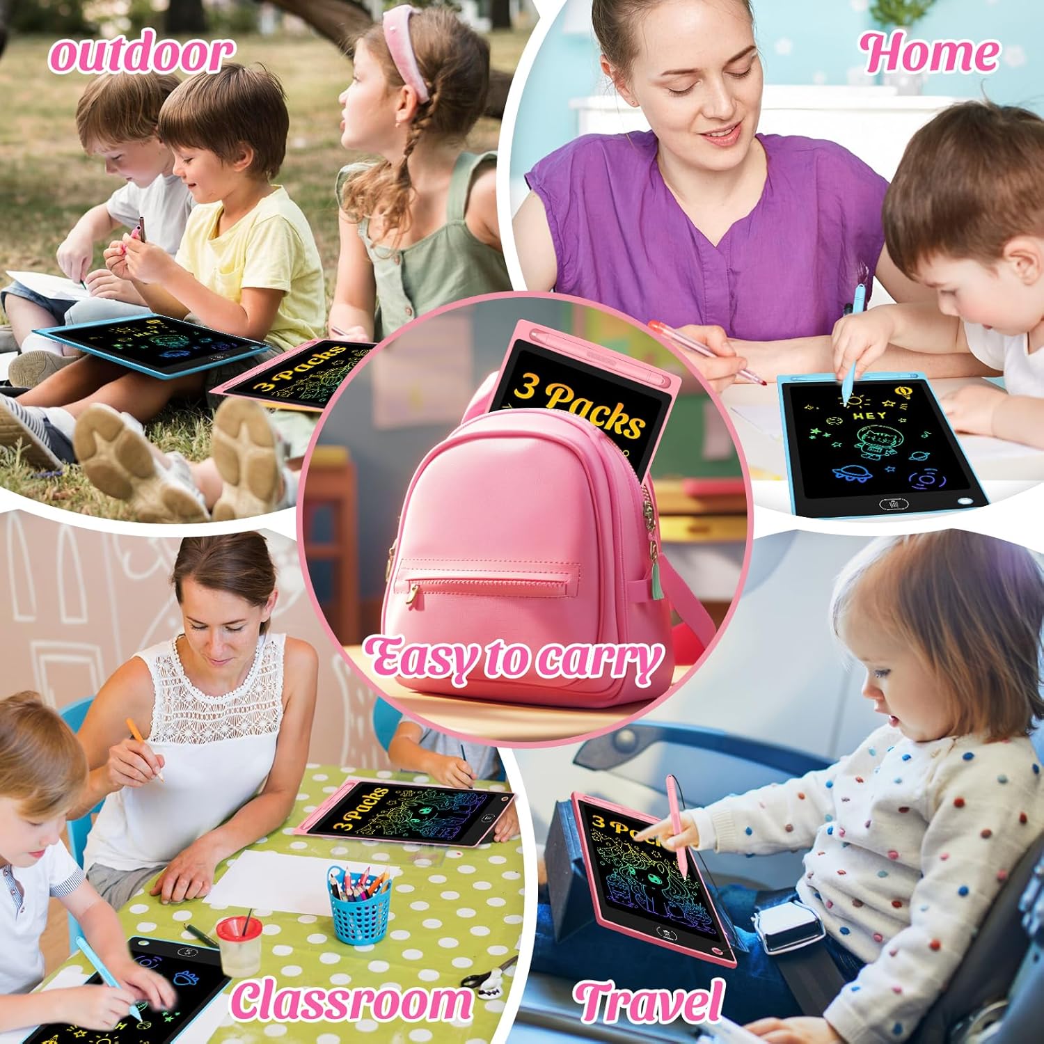 Thumbnail 6 de 20 Pack LCD Writing Tablet for Kids 8.5
