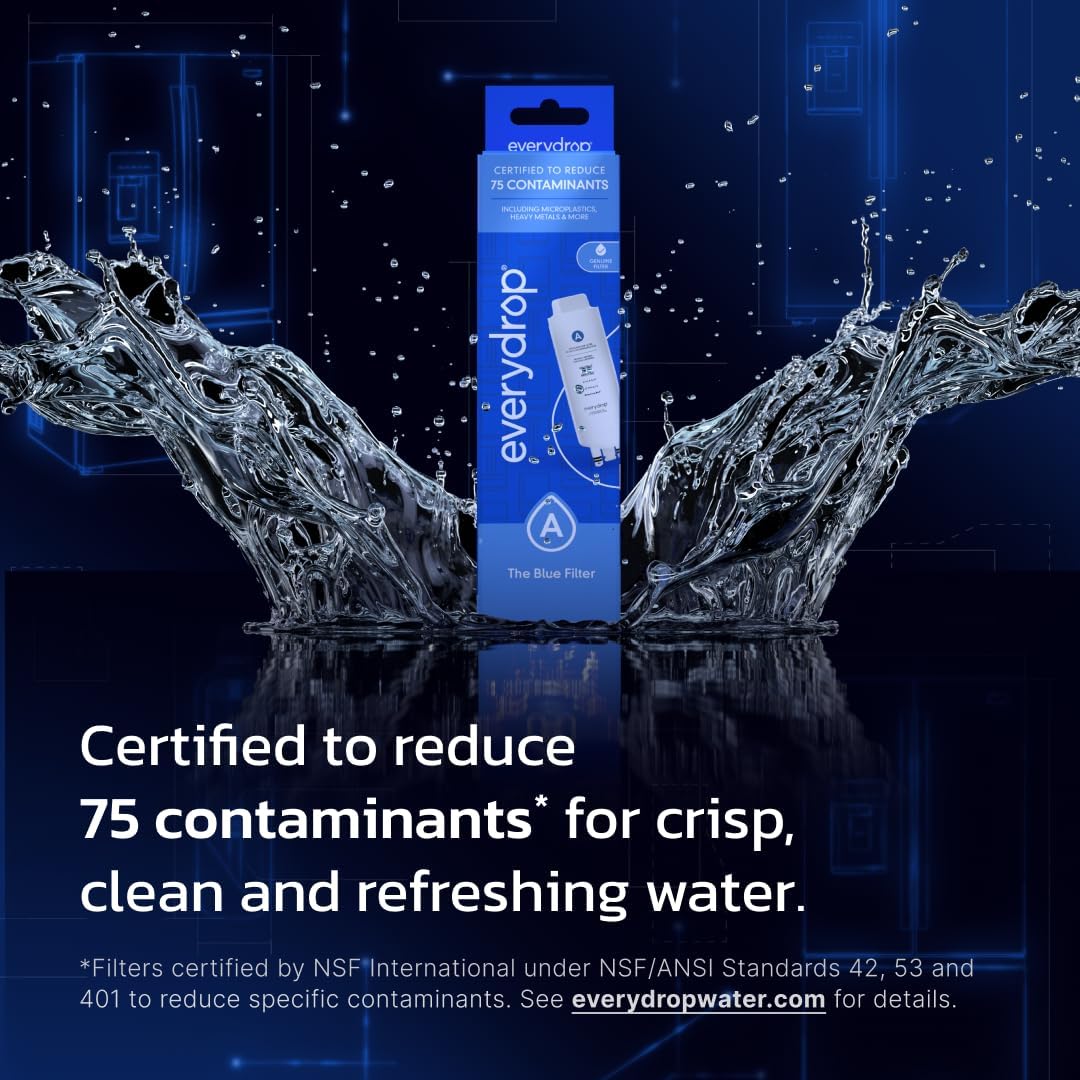 Detalle 2 de everydrop by Whirlpool Refrigerator Water Filter A - EDRARXD1: A Closer Look for Everyday Water Refreshment