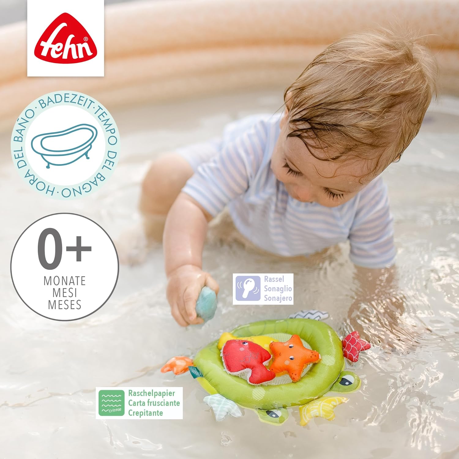 Thumbnail 2 de Fehn Rana Animal: Juguete de Baño Divertido para Bebés 🐸