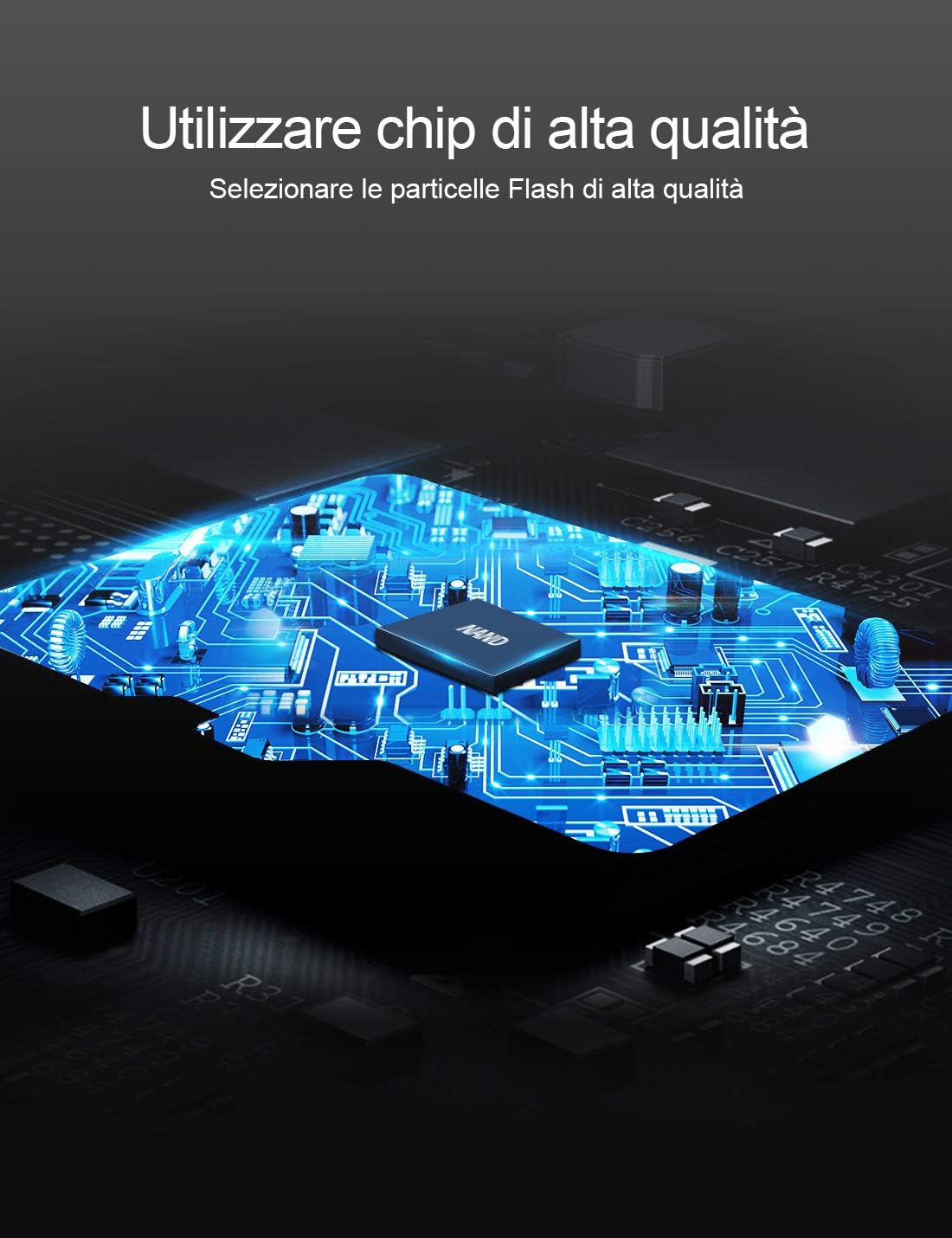 Thumbnail 3 de Netac 128GB Micro SD U3 A1 V30 4K – Scheda di Memoria MicroSDXC ad alta velocità per smartphone, Camere e Switch