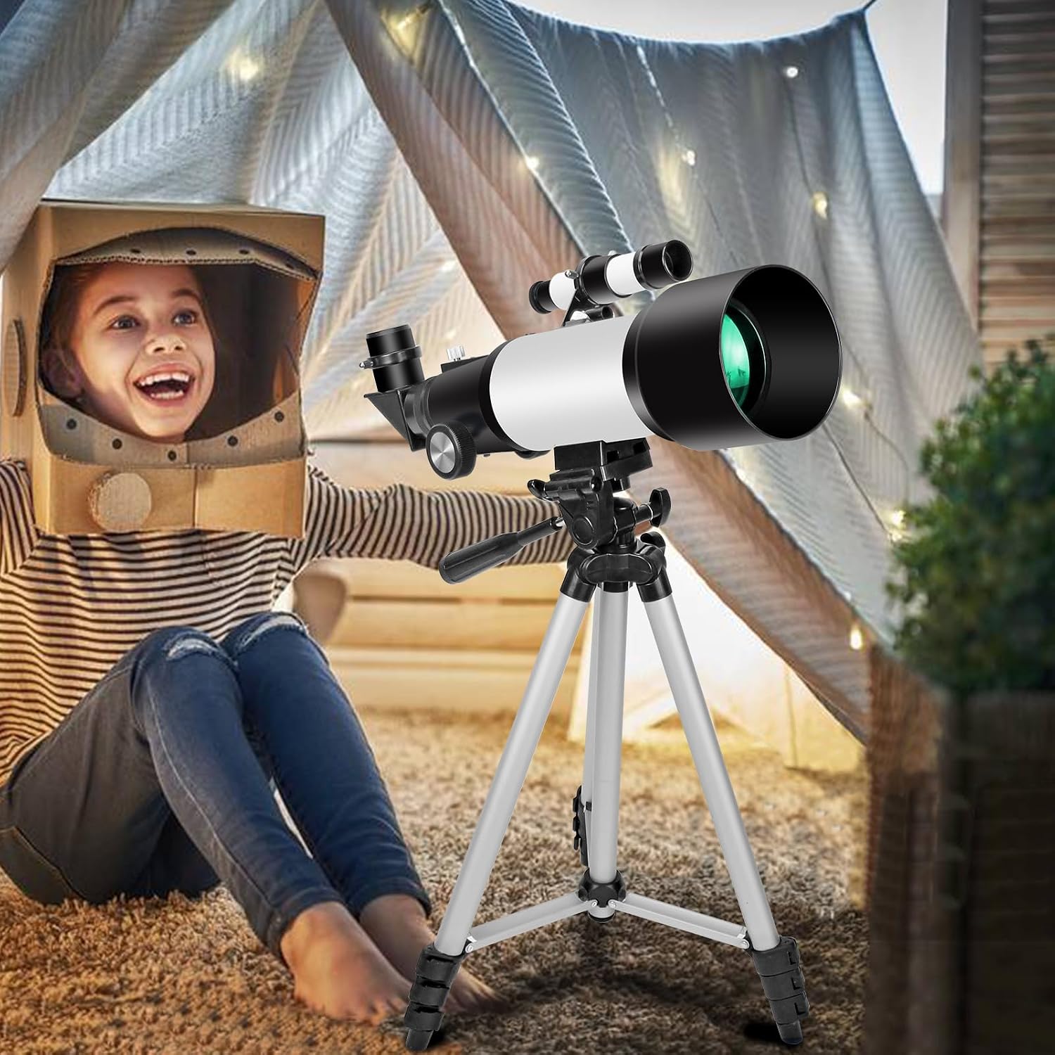 Thumbnail 6 de Telescope for Adults Beginners 70mm 400mm AZ Mount