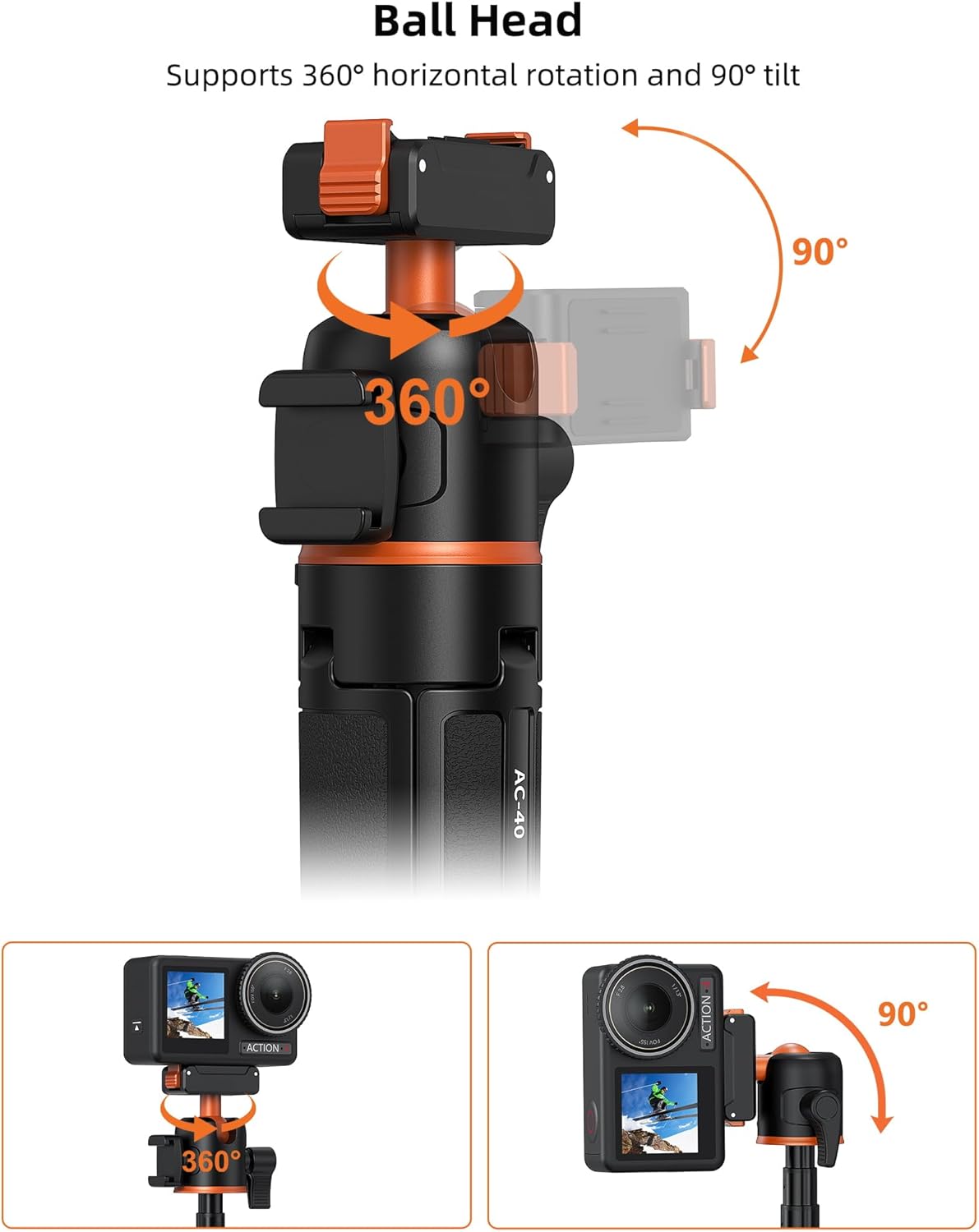 Thumbnail 3 de DJI Osmo Action 21" Mini Tripod Selfie Stick