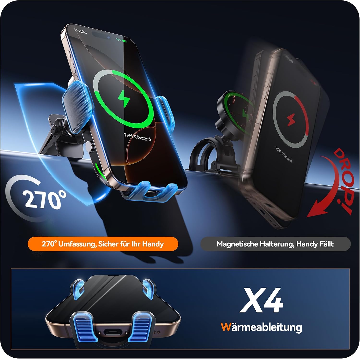 Thumbnail 1 de Auckly CW15 15W Autohalterung